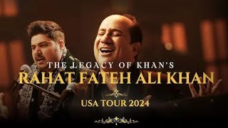 Ali Da Malang  Ustaad Rahat Fateh Ali Khan Live Qawwali in Seattle USA india pakistan qawwali [upl. by Novel]