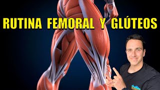 Rutina de FEMORAL y GLÚTEO en gimnasio  Albertosbizarre [upl. by Jefferey430]