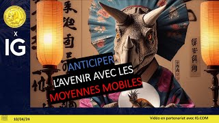 Trading CAC40 086 anticiper la suite avec les moyennes mobiles [upl. by Gothart]