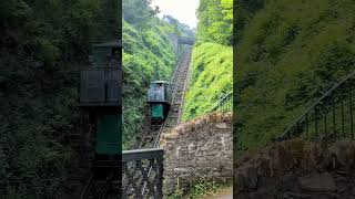 Lynton amp Lynmouth Cliff Railway Devon England [upl. by Nadbus]