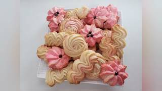 Viennese pipeable swirls shortbread cookies [upl. by Kelda]