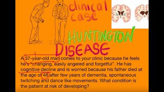 Huntington Disease patient symptoms in 10 minutes  neurology medicine medical explanation [upl. by Elok617]