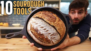 10 Sourdough Tools For Life Changing Bread [upl. by Eelarac]