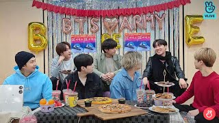 ENG SUB HD BETS💜 BTS BE VLIVE 2021 RM JIN SUGA JHOPE JIMIN V JUNGKOOK All Subs [upl. by Yahsan]