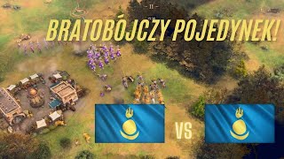 Kto wygra Mongolski pojedynek Aoe4 Gameplay [upl. by Maddox]