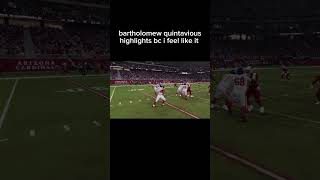 bartholomew quintavious iii highlights madden nfl shorts fyp [upl. by Dulla716]