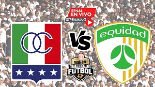 Once Caldas 2 vs La Equidad 0  Fecha 1 cuadrangulares  Liga I 2024 [upl. by Berkshire]