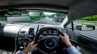 ASTON MARTIN VANTAGE POV DRIVE  V8 [upl. by Smart]