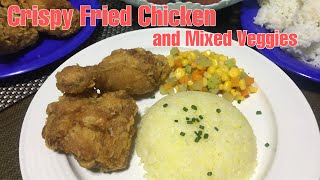 Crispy Fried Chicken  Malbert’s Kitchen Recipe 16 [upl. by Kamal]