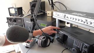 Demo HyEndFedAllband antenne systeem met Line Isolator [upl. by Navad929]