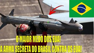 EUA COM PROBLEMAS MISSIL PIRANHA A ARMA SECRETA DO BRASIL CONTRA OS EUA [upl. by Ytsirhc577]