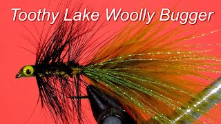 Tying Canadian Fly Patterns the Toothy Lake Woolly Bugger by Gerry Beck [upl. by Edsel]