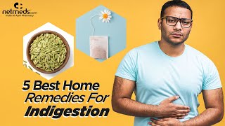 Top 5 Home Remedies For Indigestion  Fennel Tea Recipe [upl. by Neyu878]