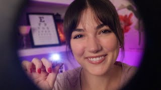 ASMR ┃ Orbital Eye Exam Flashlight Visual Tests Up Close Examination [upl. by Prasad]