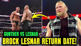 Brock Lesnar Return Date Confirmed✅ Brock Lesnar VS Gunther Match  WWE Survivor Series 2024 [upl. by Faustena]