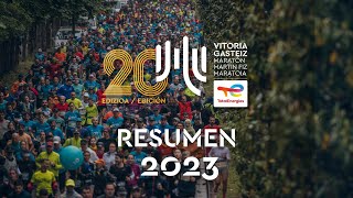 Teaser TotalEnergies VitoriaGasteiz Maraton Martín Fiz 2023 [upl. by Reinertson]