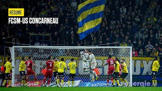 Le résumé de FCSMUS Concarneau  11e journée de National [upl. by Neerbas]