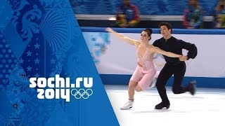 Tessa Virtue amp Scott Moir  Full Silver Medal Free Dance Performance  Sochi 2014 Winter Olympics [upl. by Ytinirt725]