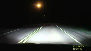 2010 VW GTI Custom Made Quad Bi Xenon on Road at Night [upl. by Aknaib327]