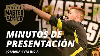 MINUTOS DE PRESENTACIÃ“N  FMS INTERNACIONAL JORNADA 1  Valencia [upl. by Kiele13]