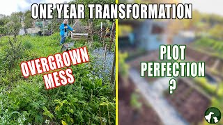 ALLOTMENT Transformation in ONE YEAR [upl. by Gilda]