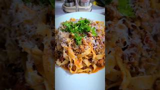 Bolognese sauce a classic Italian sauce for pasta made with ground beef or pork [upl. by Joceline]