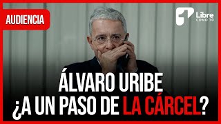 Álvaro Uribe ¿A un paso de la cárcel Audiencia de imputación por soborno y fraude  Canal 1 [upl. by Kcirtapnhoj]