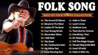 Top 50 Beautiful Folk Songs  Folk amp Country Music Collection 70s 80s ❤ Greatest Hits Folk Music [upl. by Lenoel]