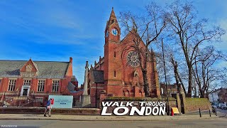 LONDON Walk 🇬🇧  Exploring Highgate  one of Londons most affluent urban village 🌻 [upl. by Imak]