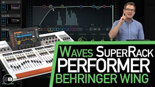 Waves SuperRack Performer Setup with Behringer Wing [upl. by Uella]