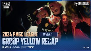 Group Yellow Recap  2024 PUBG MOBILE GLOBAL CHAMPIONSHIP [upl. by Theona]