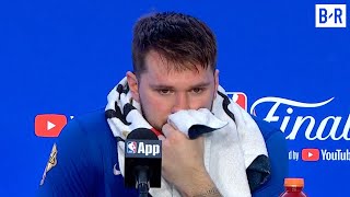 Luka Doncic on Losing the NBA Finals vs Celtics I didnt do enough  Full Press Conference [upl. by Anadroj389]