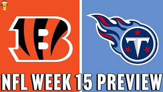 Cincinnati Bengals vs Tennessee Titans Prediction  NFL Week 15 Picks  121524 [upl. by Nylsor]