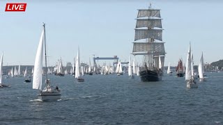 Windjammerparade 2023 zur Kieler Woche LIVE [upl. by Travus]