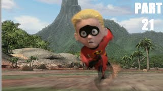 The Incredibles Video Game Walkthrough Part 21  100 Mile Dash  Mission 13 [upl. by Ekram]