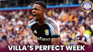 Our PERFECT week in the UCL amp Premier League  Aston Villa 31 Wolves  The Villa Filler Podcast [upl. by Novick]