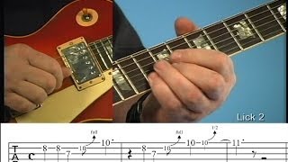 Melodic Blues Guitar Lesson [upl. by Farrison]