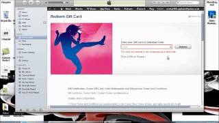 How To Redeem an iTunes Gift Card via PC or Mac [upl. by Ainoet437]