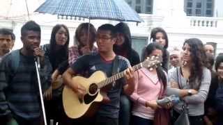 Angel  shaggy cover by nepali boys at basantapur [upl. by Arawaj]