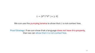 The Pumping Lemma for Context Free Languages  Theory of Computing [upl. by Tamberg314]