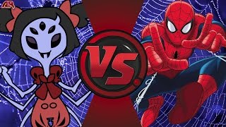 MUFFET v SPIDERMAN Undertale v Marvel Comics CFC Bonus Episode 11 [upl. by Reivad]