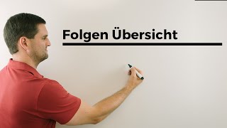 Folgen Übersicht arithmetischegeometrische Folgen  Mathe by Daniel Jung [upl. by Fanni]