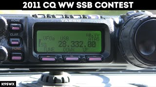 K9SWX  2011 CQWW SSB Contest [upl. by Nitaj]