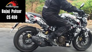 Bajaj Dominar 400 Spotted  Uncut Video  2016 [upl. by Annaya]