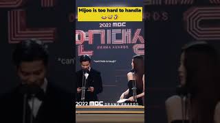 Mijoo Funny moments during MBC Drama Award 2022 [upl. by Rochell686]