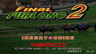 Final Furlong 2 NAMCO SYSTEM SUPER 23 MAME WorkInProgress Attract Mode [upl. by Chrissie259]