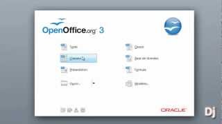 Faire un calcul simple sur openoffice Tableur part1  Djformationscom [upl. by Attenna]