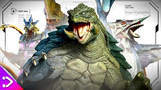 ALL The FREAKY Monsters From GAMERA LORE EXPLORED [upl. by Ydneh]