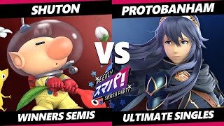 Sumapa 106 Top 8  Shuton Olimar Vs ProtoBanham Lucina Smash Ultimate  SSBU [upl. by Swee589]