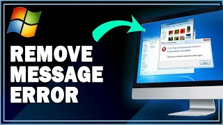 How To Remove Message Error In Windows 7  Easy Guide [upl. by Proffitt]